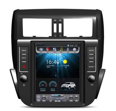 云联竖屏丰田普拉多/新霸道安卓车载导航 智能出行的升级之选